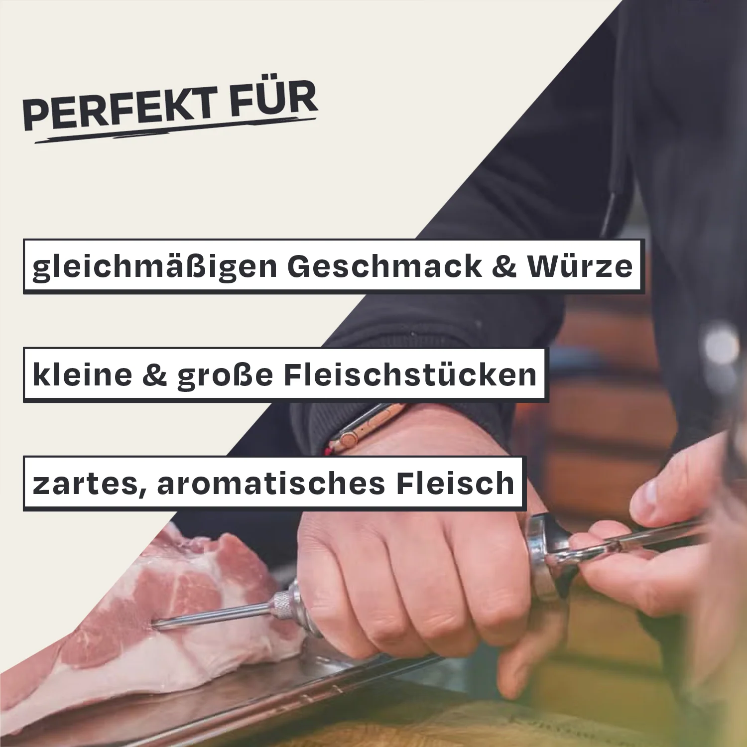 BBQ Spritze No. 1 | Marinierspritze mit 5 Nadeln - Image 2