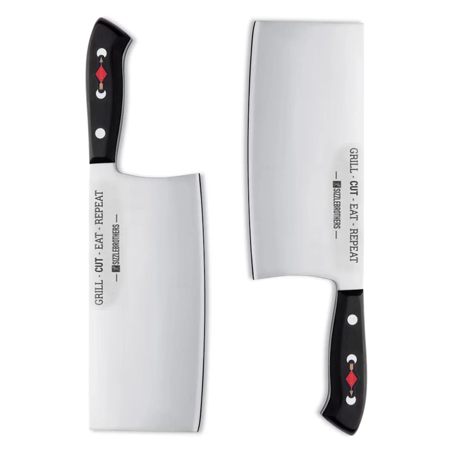 Chinesisches Kochmesser (18 cm) - SizzleBrothers Edition