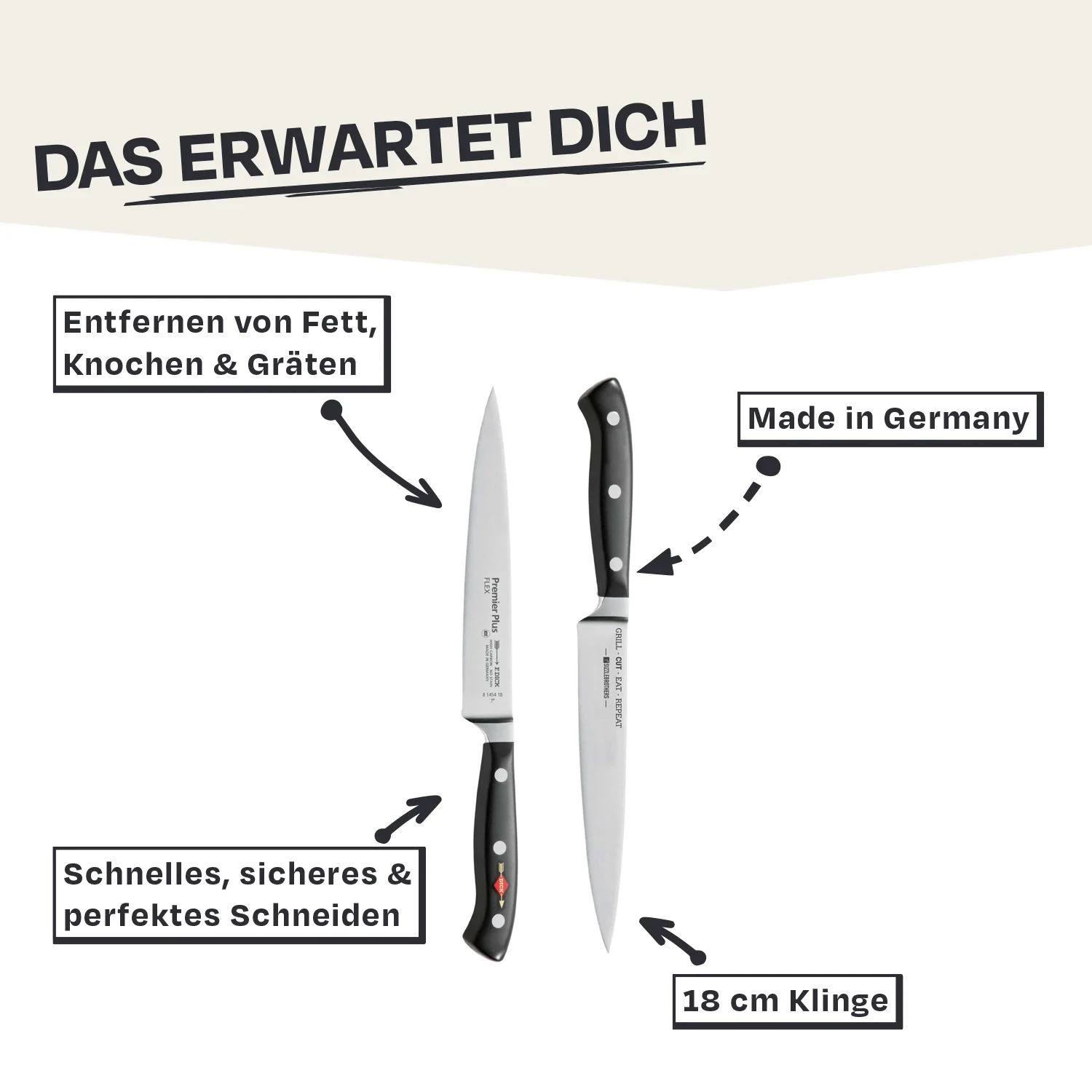 Filetiermesser (18cm) - Image 2