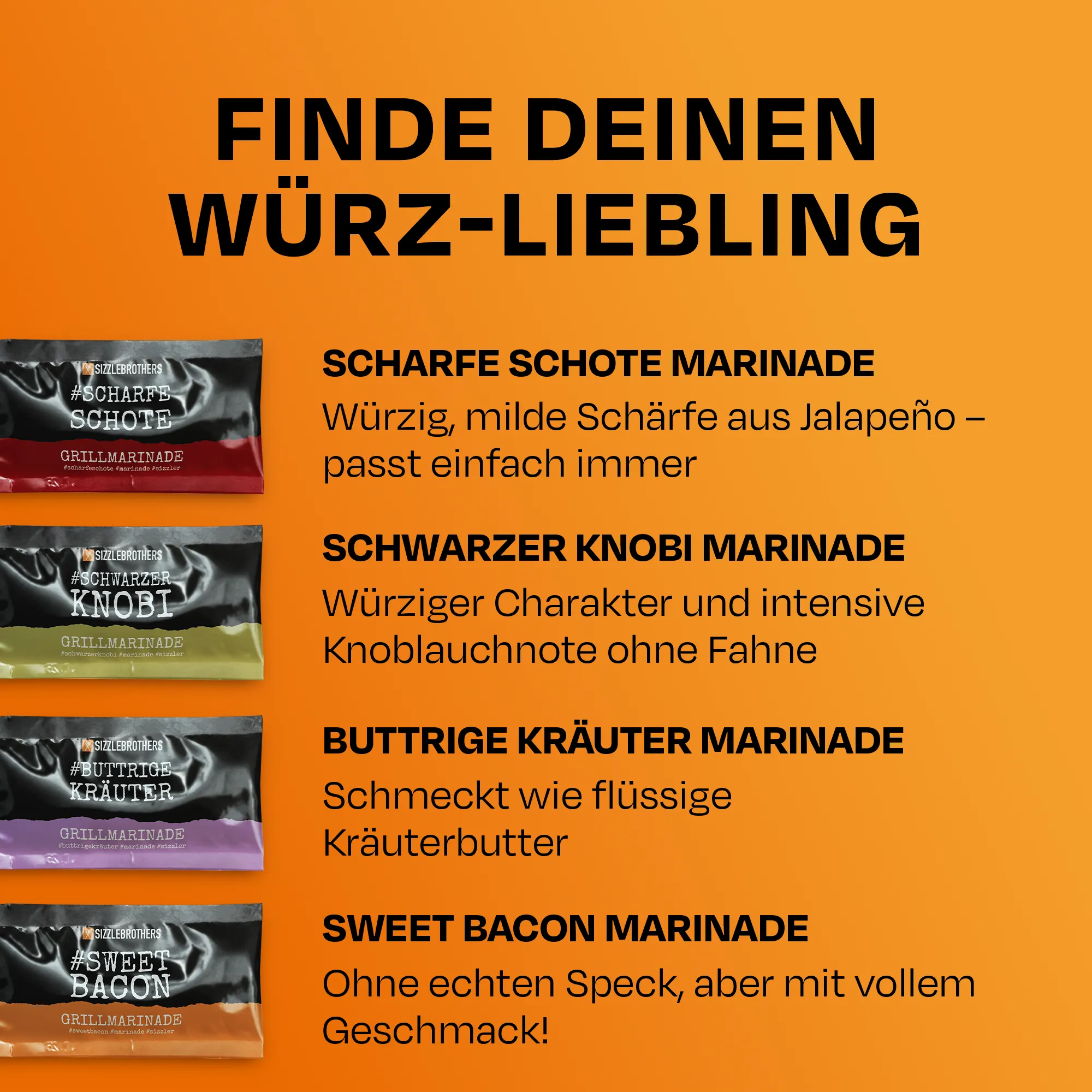 Marinaden-Set (8 x 25 ml) - Image 3