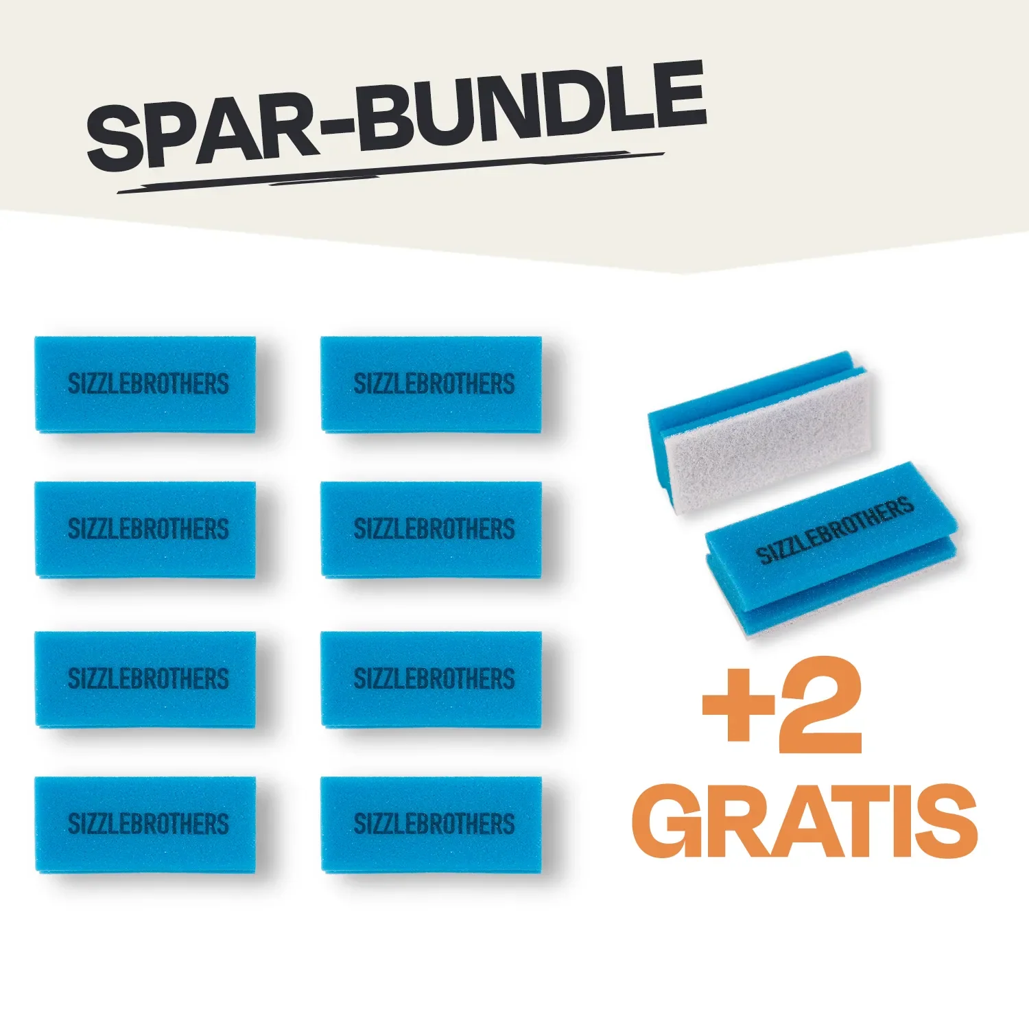 Premium Reinigungsschwamm Set – kratzfrei (8 + 2 Gratis) - Image 2